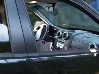 Tranny with glasses takes a ride on his raging boner